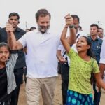 भारत जोड़ो यात्रा के दौरान राहुल गांधी